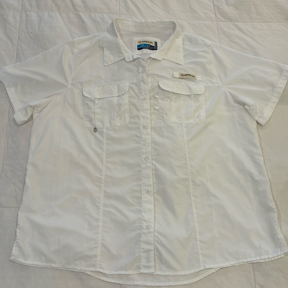 White MAGELLAN OUTDOORS Shirt   Size 1X